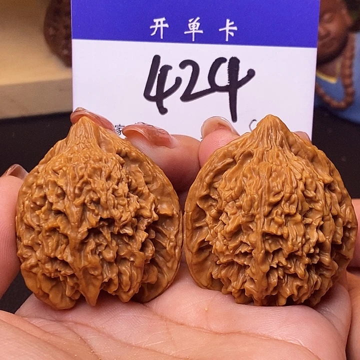 桃核吊坠满天星42无刀痕s