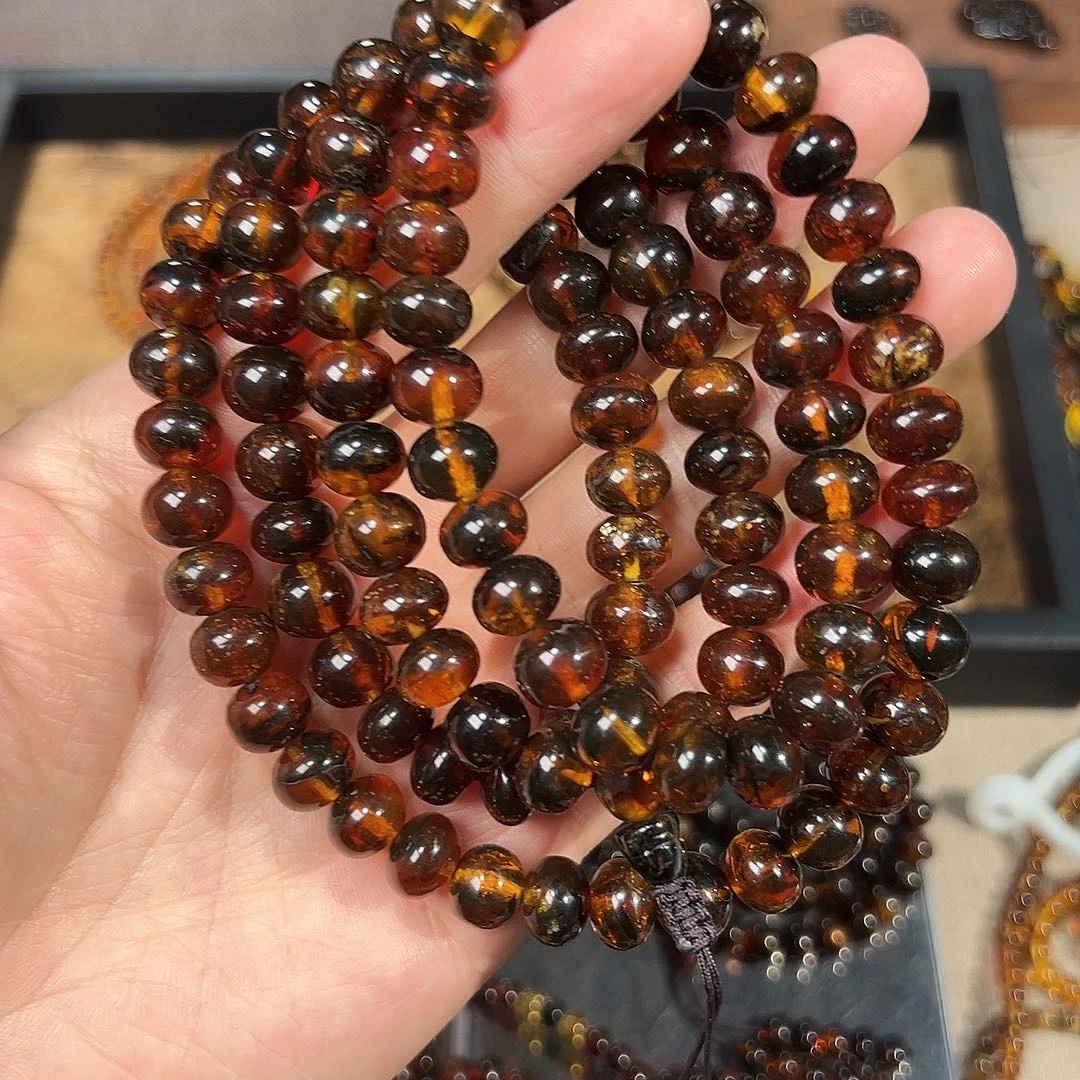 ****琥珀未镶嵌裸石抚顺琥珀