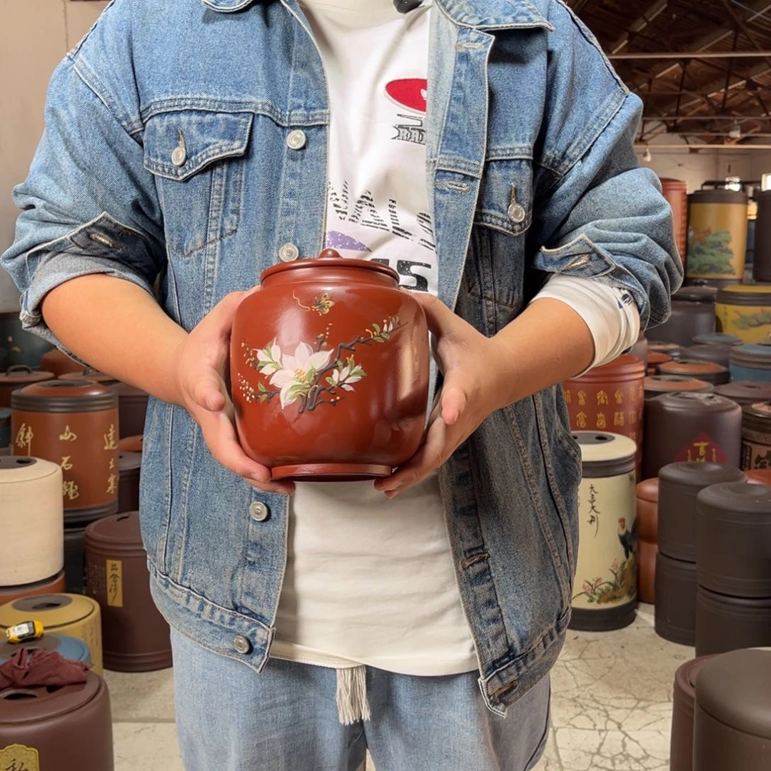 紫砂茶叶罐茶叶罐