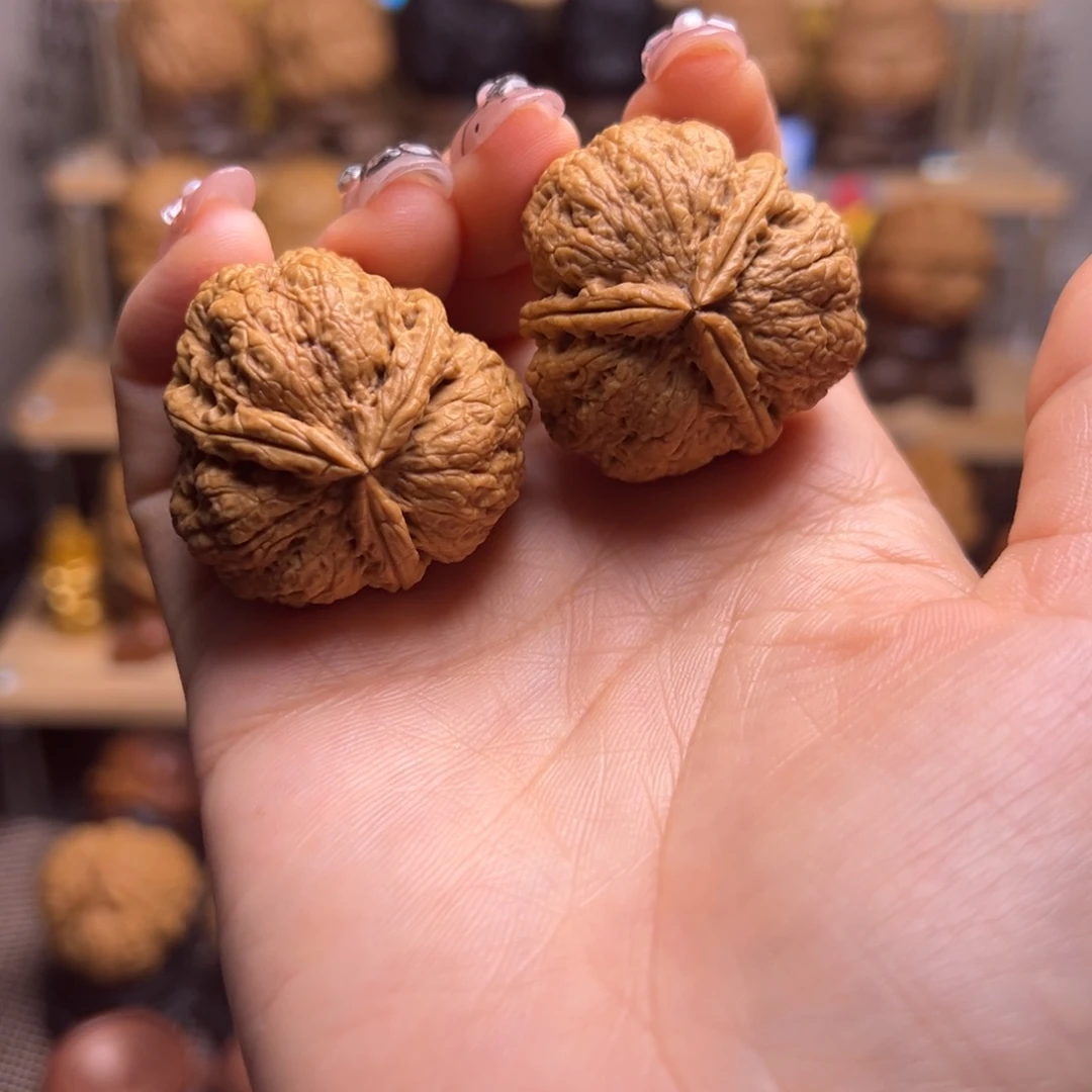 桃核把件六面蟾H18、34……