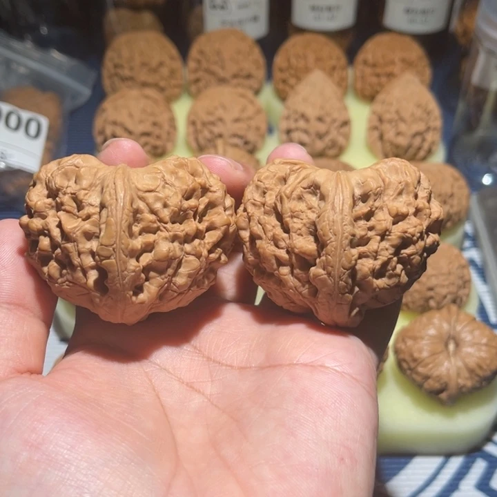 用***4吊坠文玩核桃龙鼎53全品