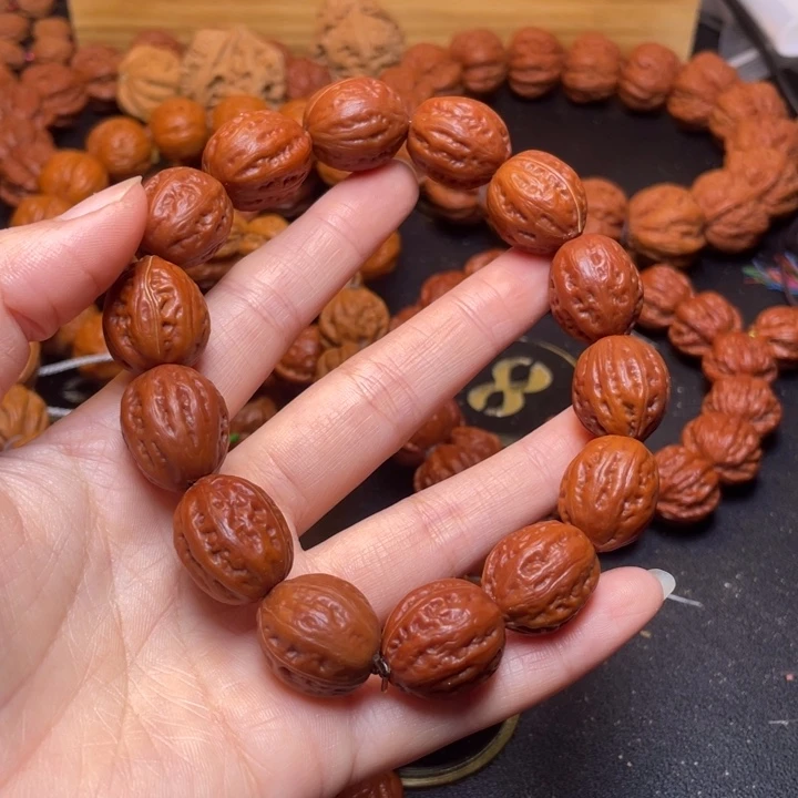 把件文玩核桃小蜜枣手串