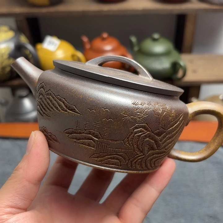 茶壶紫砂紫砂微瑕