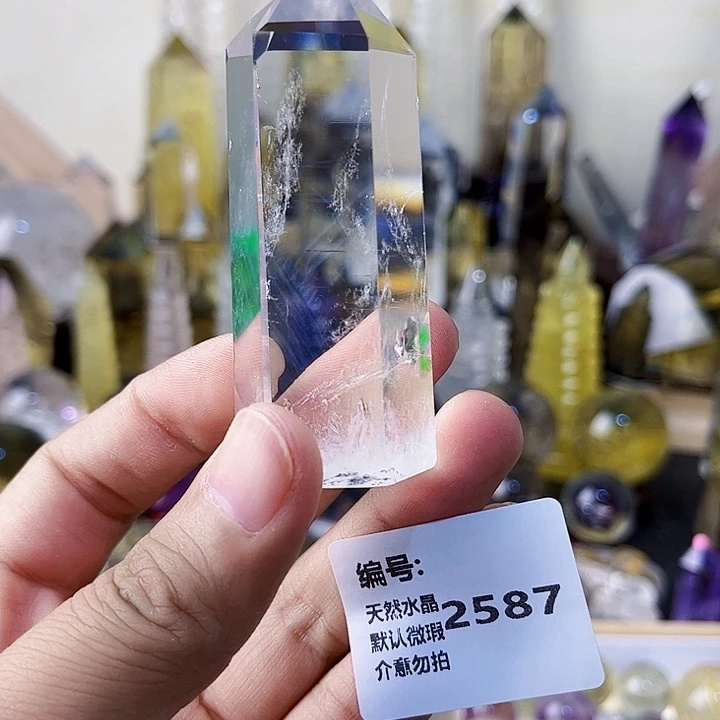 海****未镶嵌颈饰水晶柱