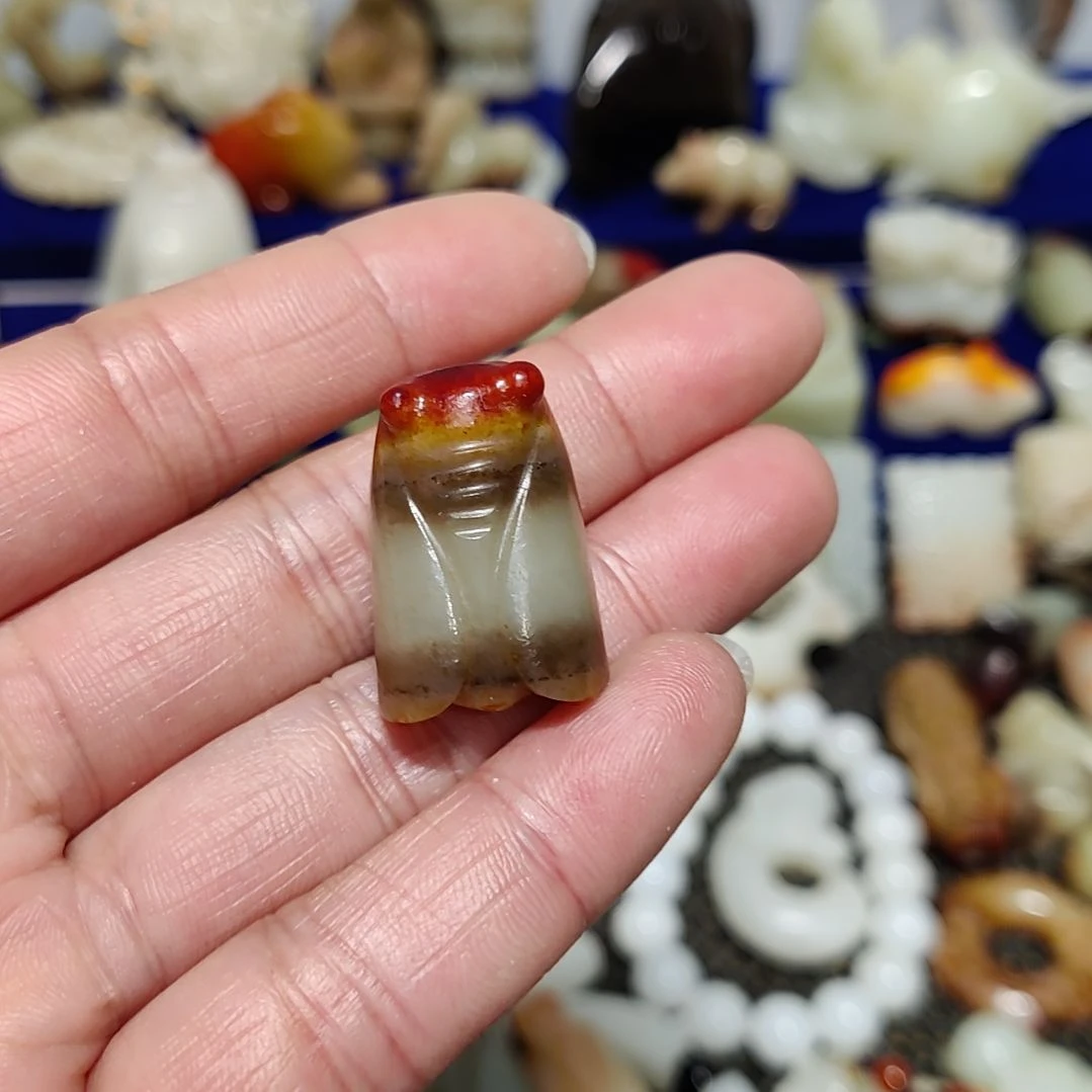 和田玉车挂未镶嵌