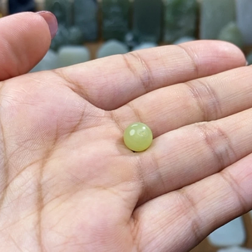 【闪购商品】和田玉单珠未镶嵌陪****大