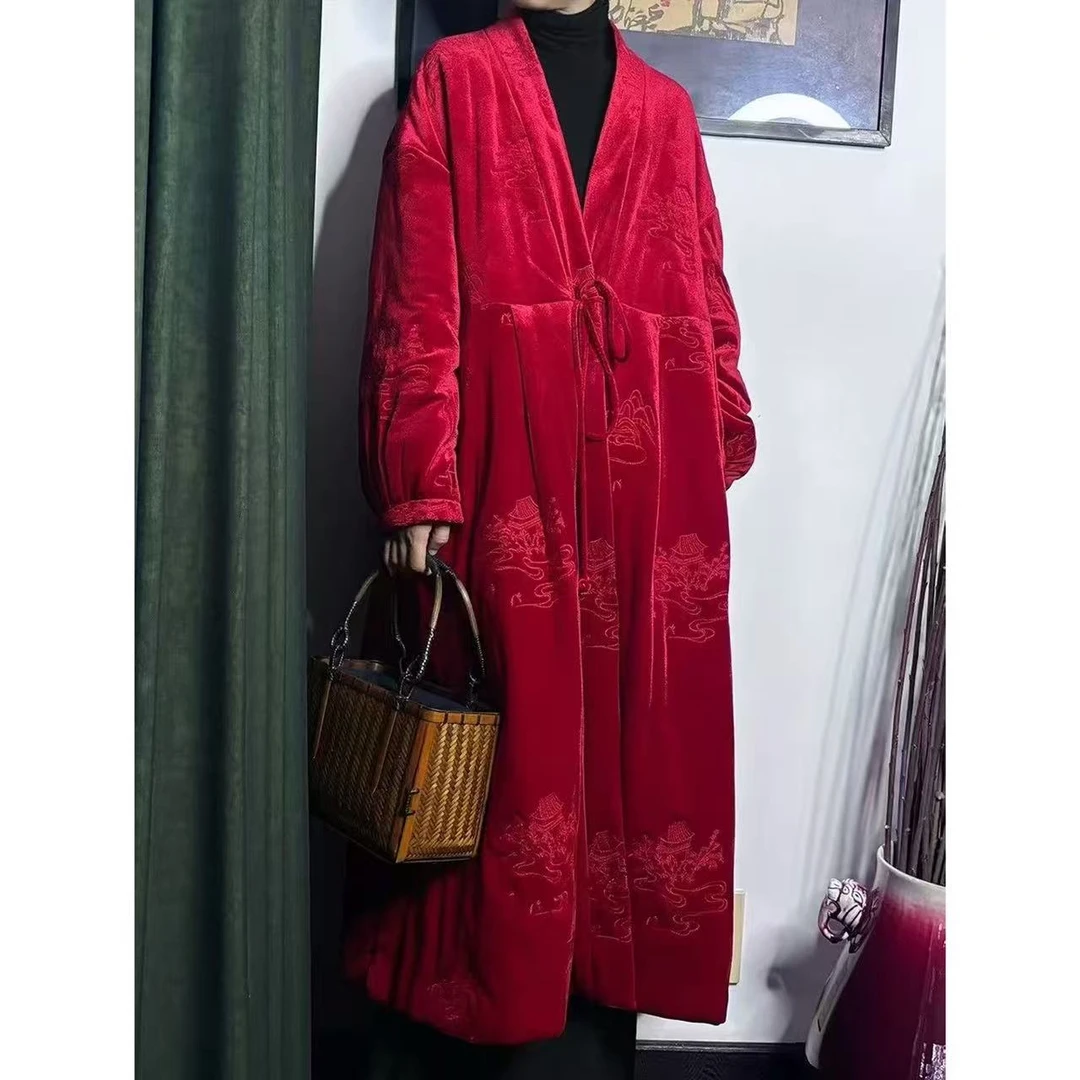 红尘 高品质设计师款棉服