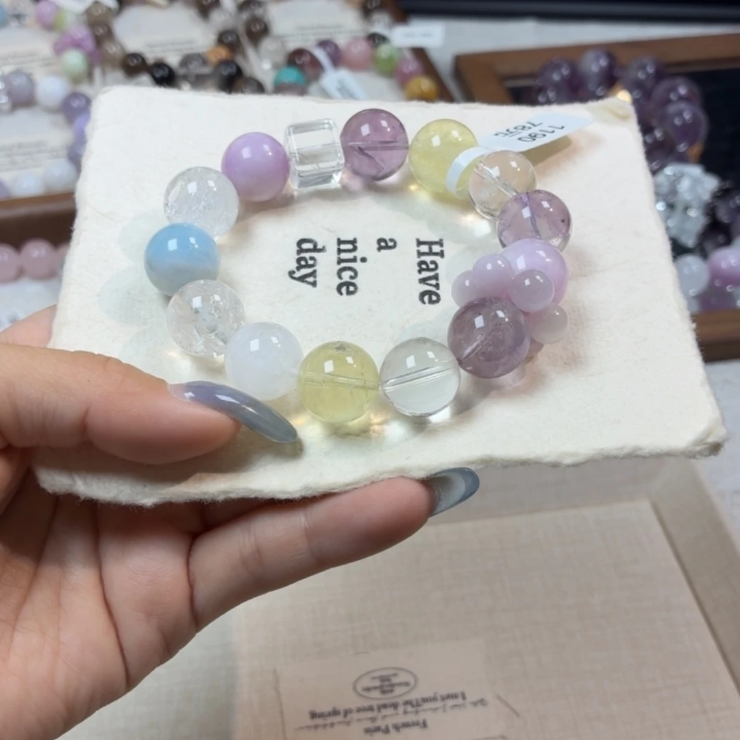 未镶嵌手链烟晶1190