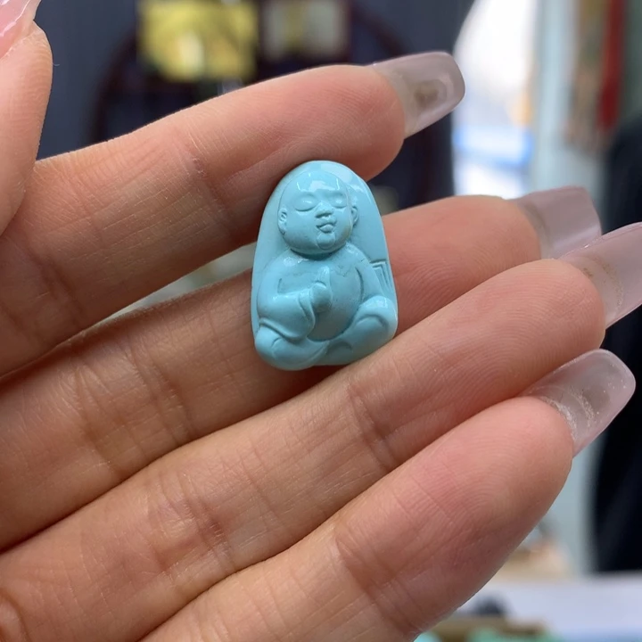 绿松石未镶嵌配饰