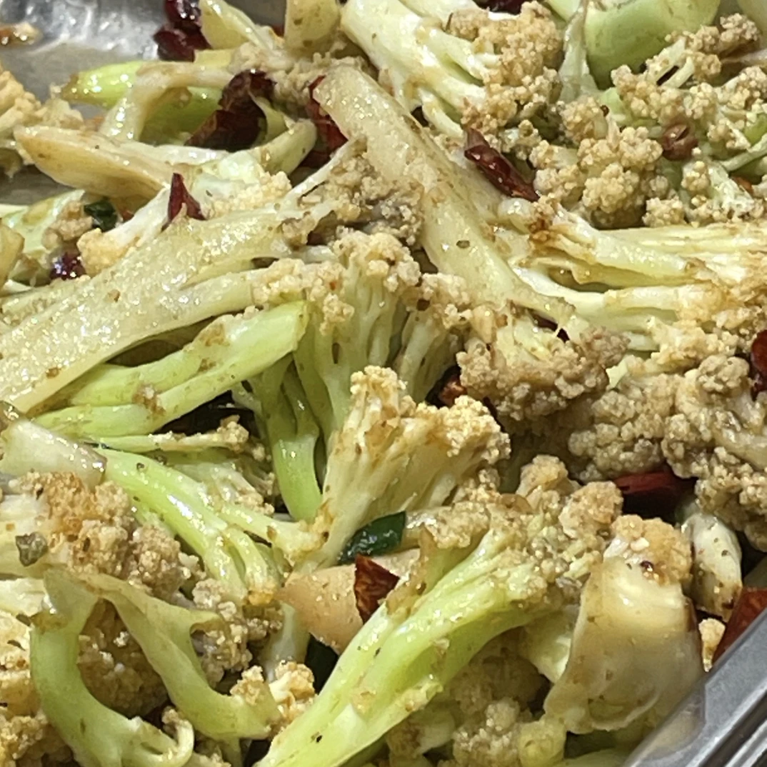 干煸花菜8元一份