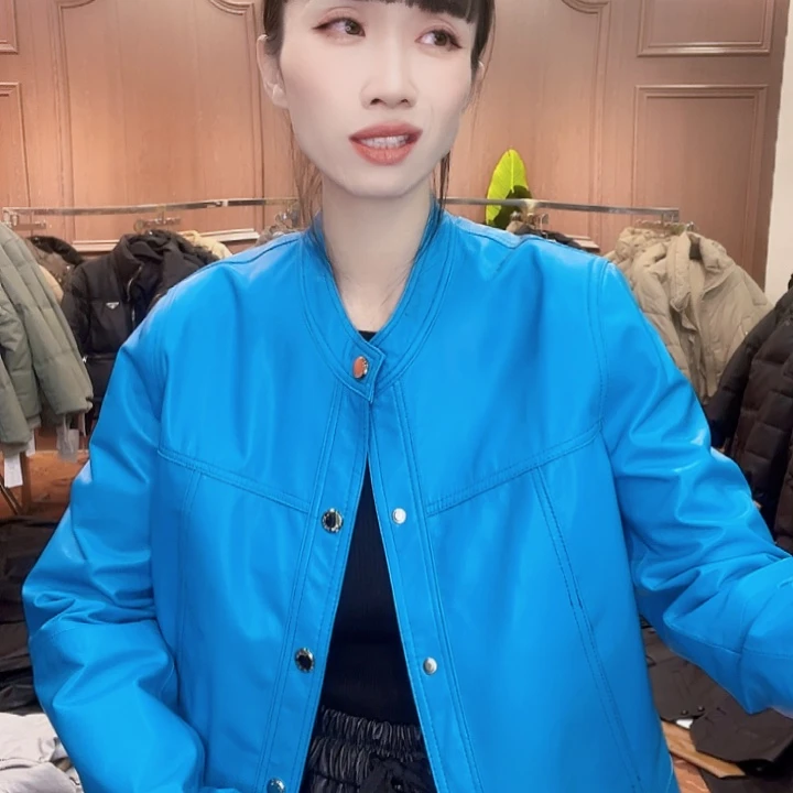 90……115斤皮外套，