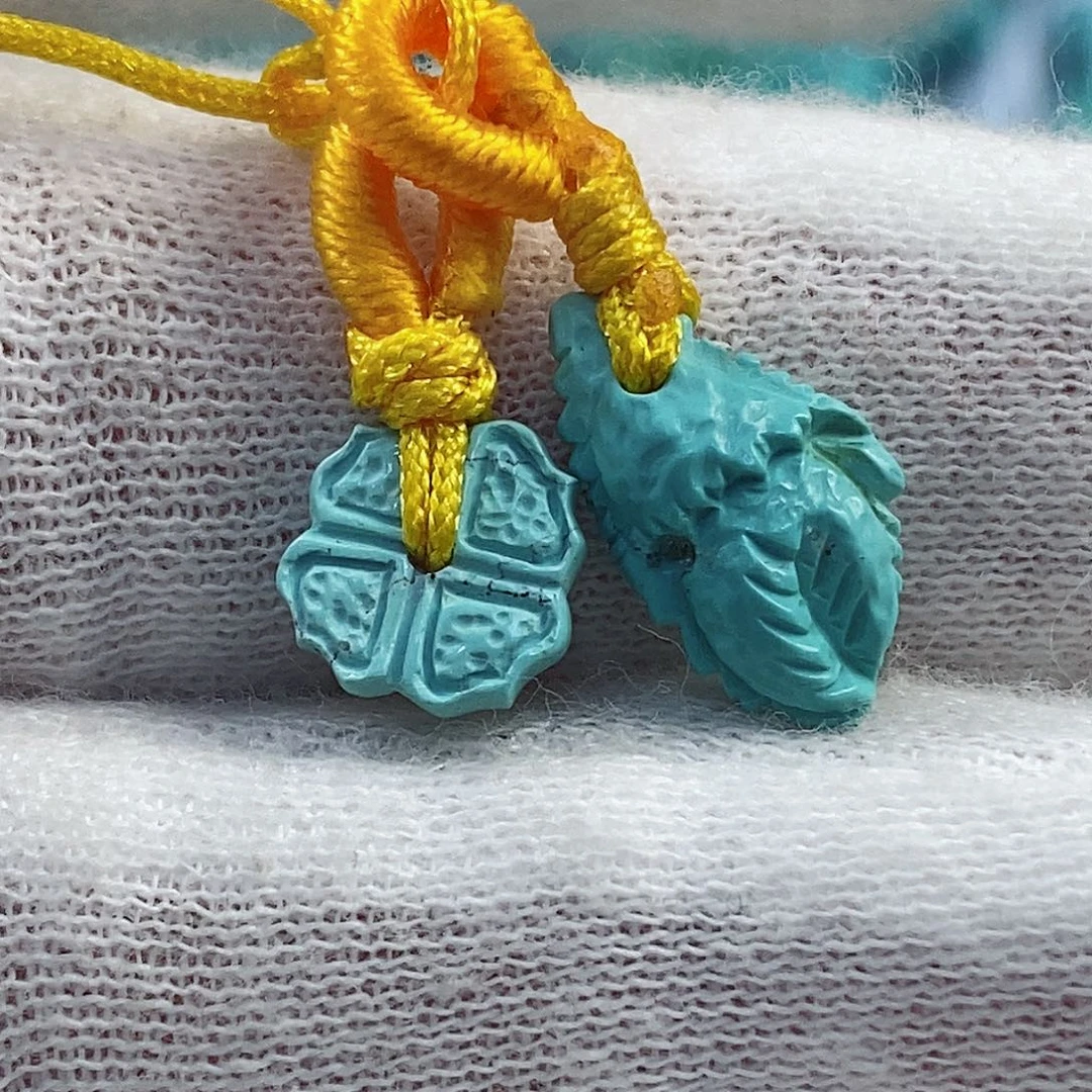 绿松石珠宝奇石未镶嵌