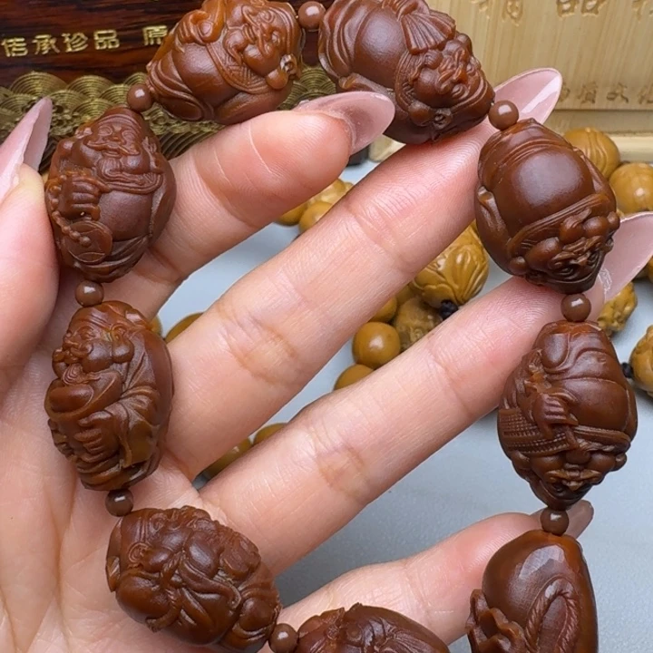 橄榄核手串/手链财神