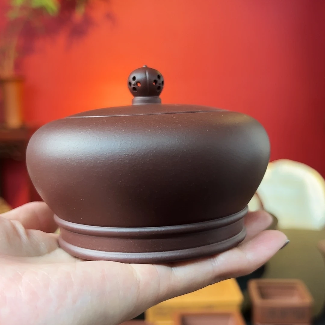 小***童花盆紫砂紫砂茶叶罐