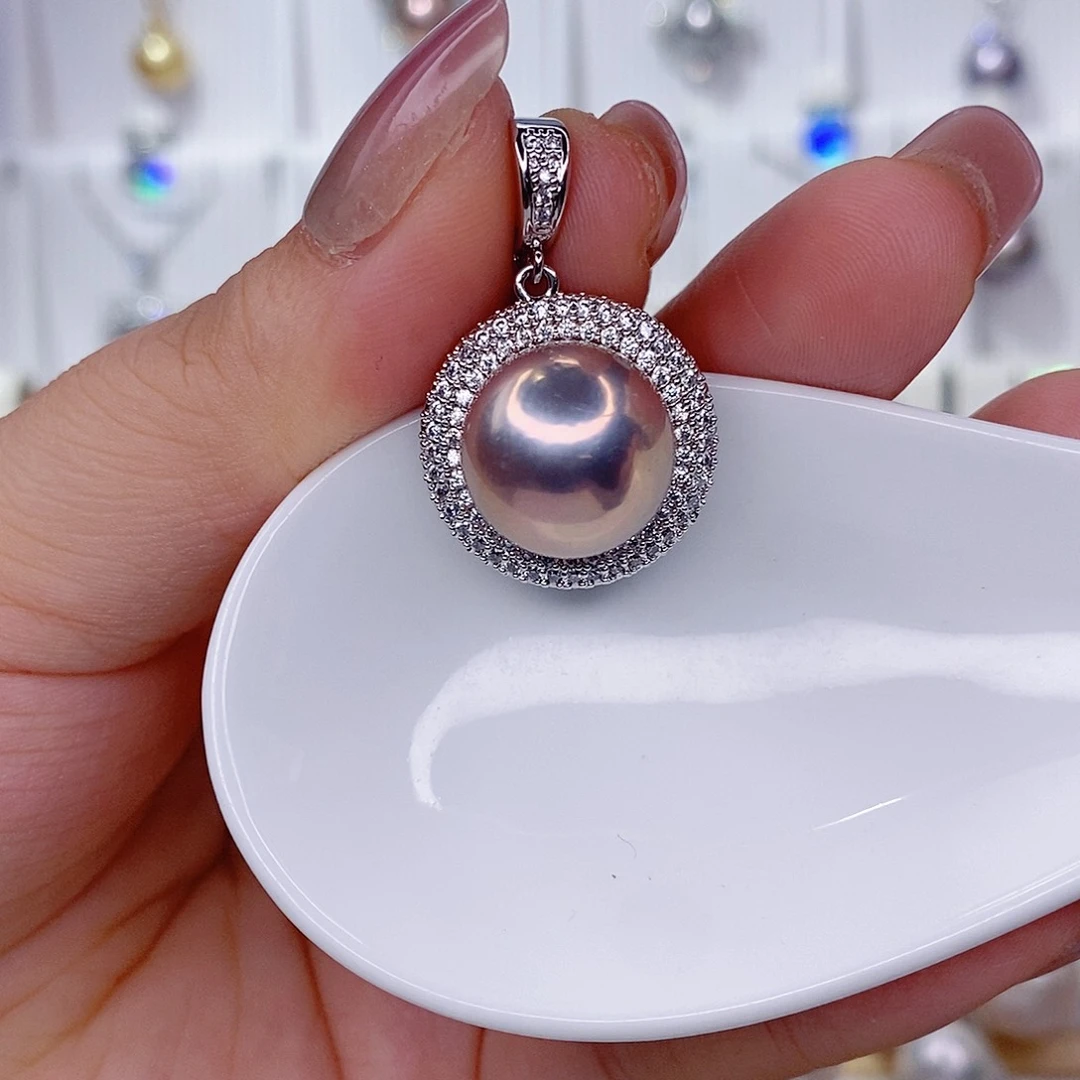 未镶嵌吊坠(赠链)淡水珍珠