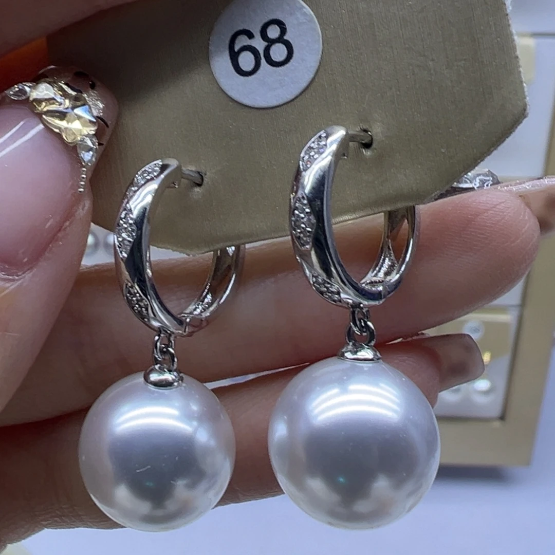 未镶嵌淡水珍珠耳饰