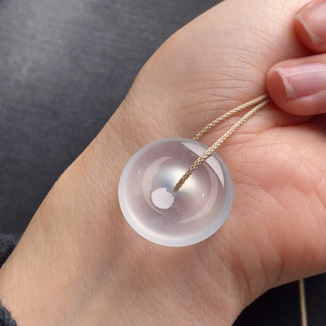 翡翠未镶嵌颈饰22.8-5.7