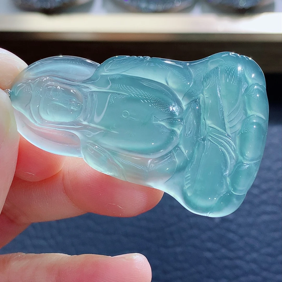 未镶嵌挂件翡翠翡翠