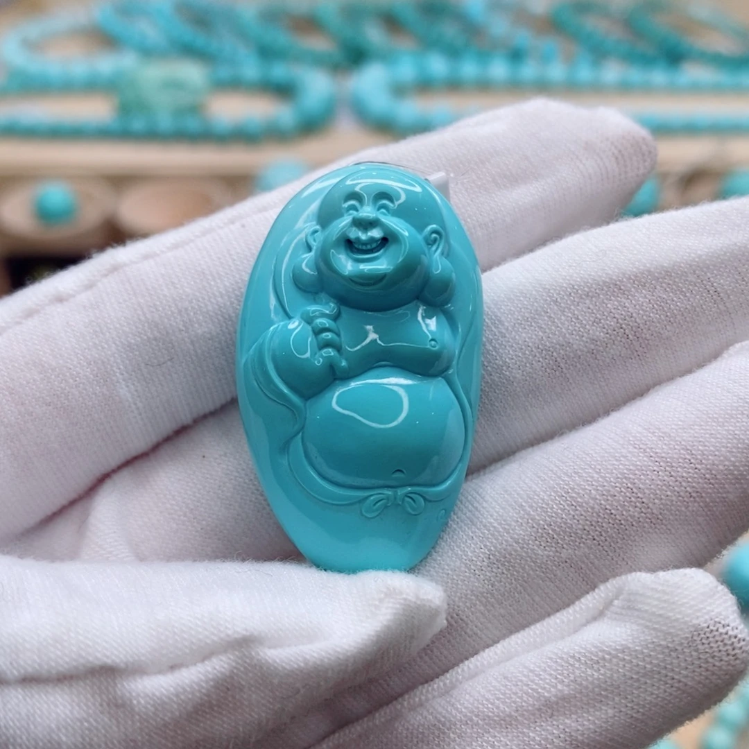 绿松石未镶嵌珠宝奇石