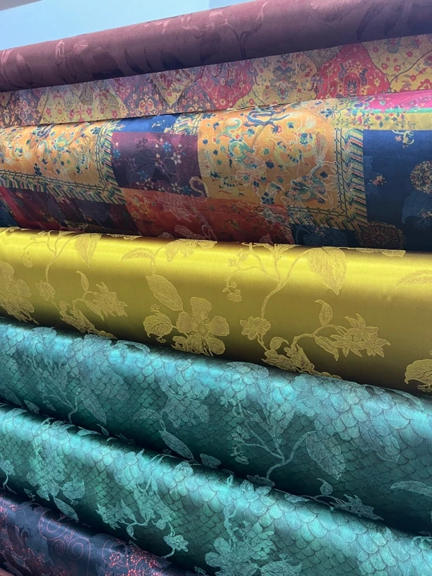 2025新品1号重缎全丝植物真丝香云纱专项链接工厂店（下单请咨询）