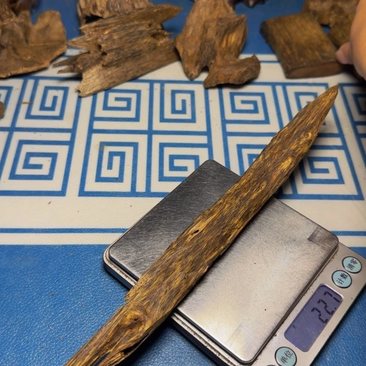 木质绿奇陆河虫漏22克
