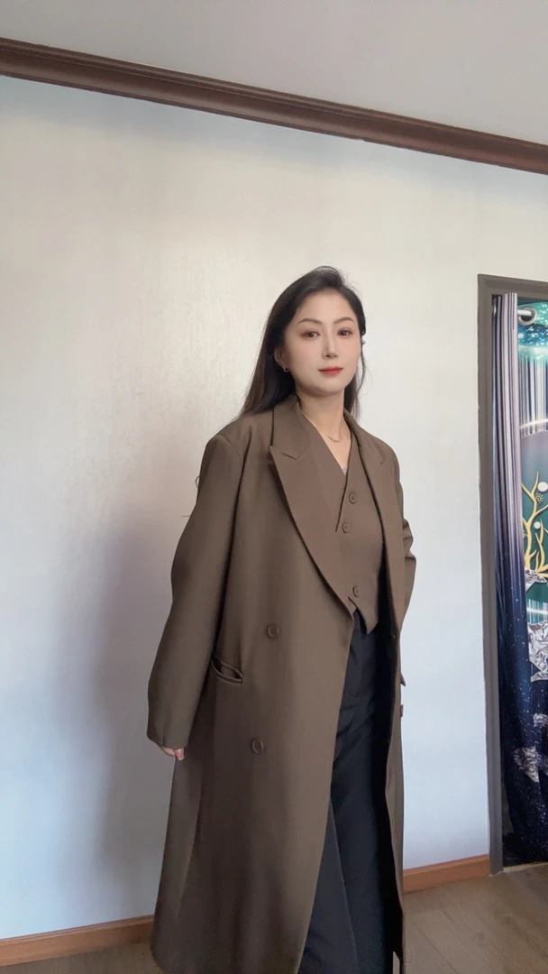 2025新款西装外套马甲两件套高级感时尚套装气质