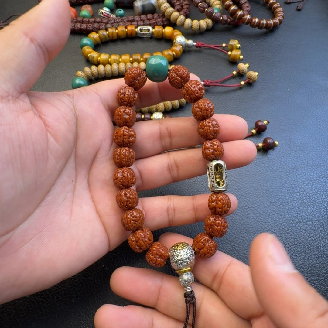 板***块香榧木金刚菩提手持