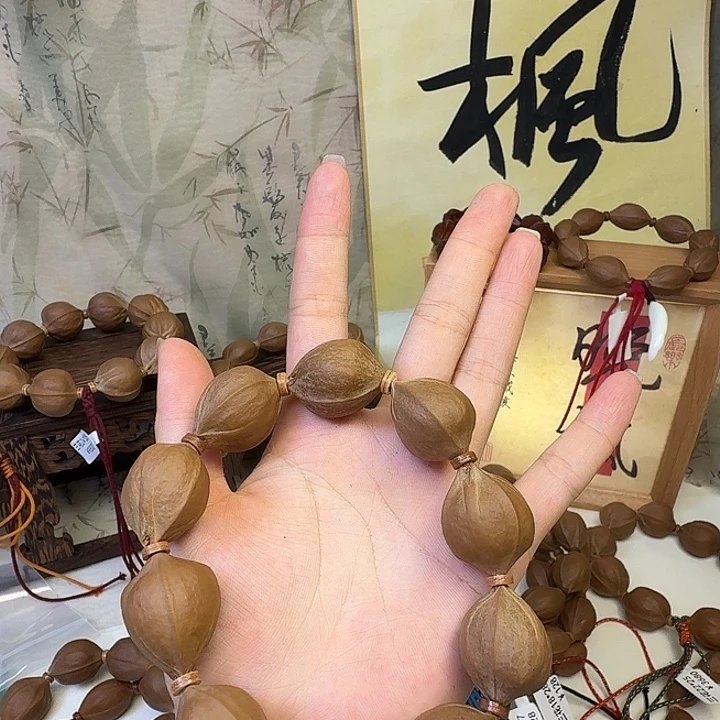 唯***走手串/手链橄榄核梅林铁核三花20.26