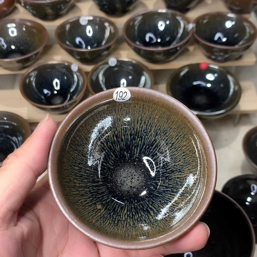 茶盏原矿草木灰釉那盏主人杯