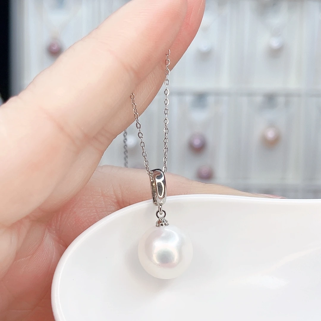 淡水珍珠合金吊坠(赠链)