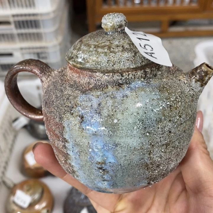 柴烧裸烧纯手工制作瑕疵不退不换