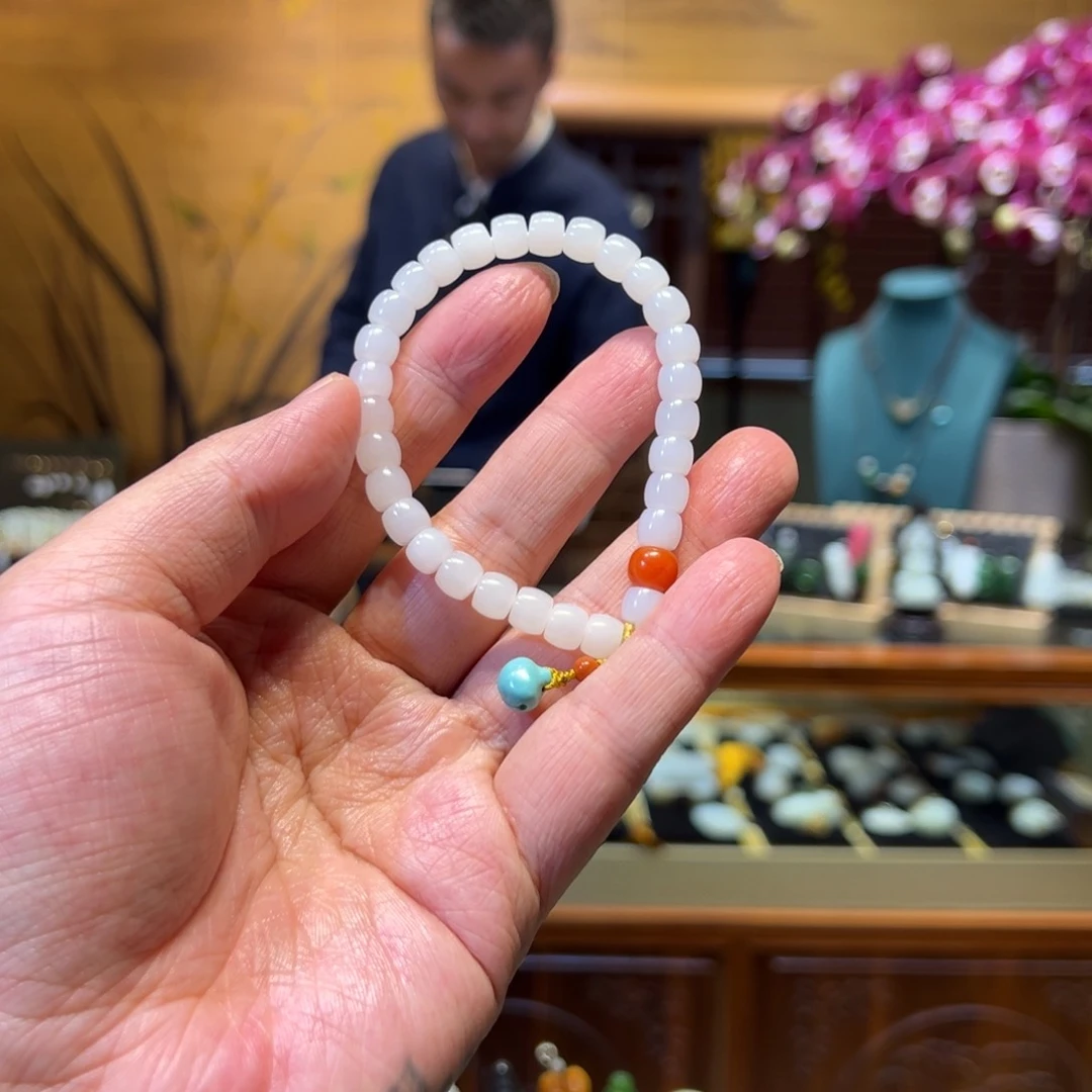 和田玉手链未镶嵌