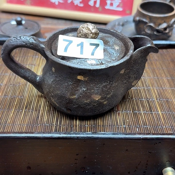 纯手工制作粗陶茶具