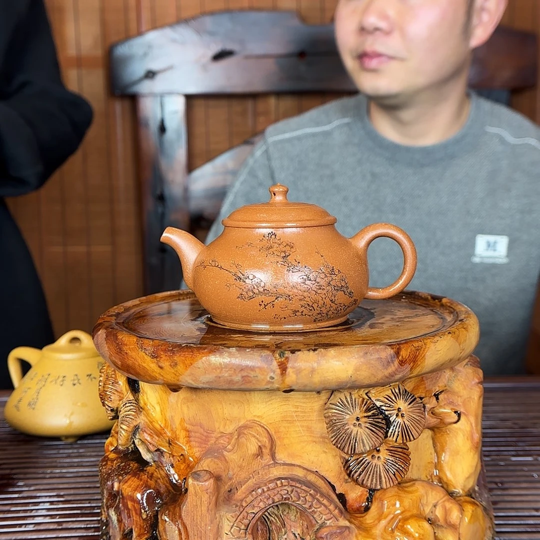紫砂茶壶熊鸿军老师 降坡泥 200cc