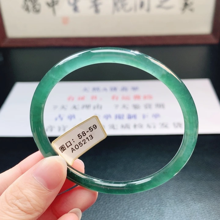 翡翠未镶嵌手镯翡翠手镯53