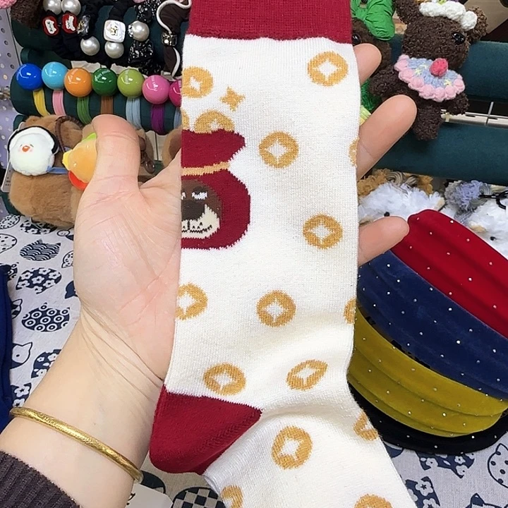 棉日单蚕丝咩咩绒1双