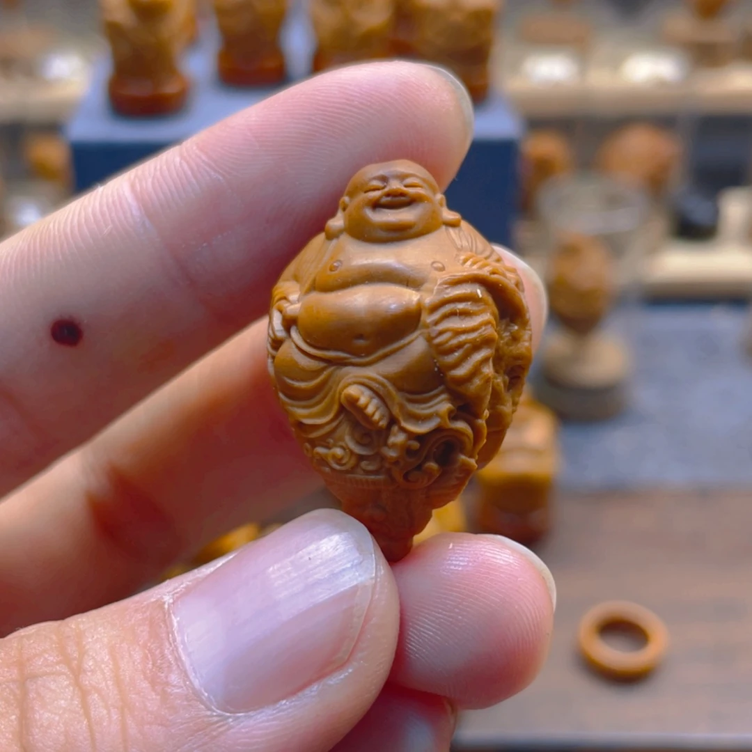 【闪购商品】橄榄核吊坠青*橄榄核