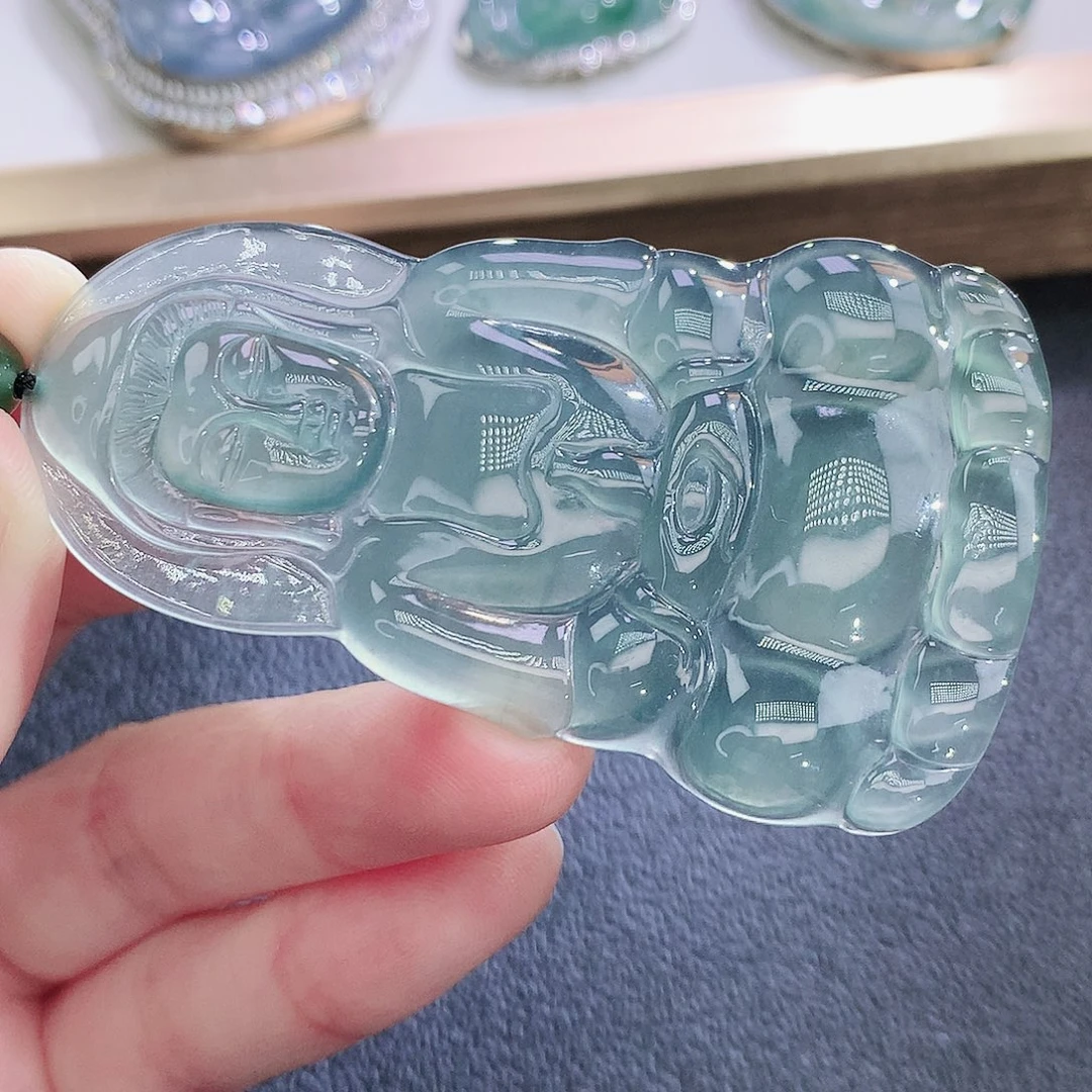 翡翠未镶嵌挂件翡翠