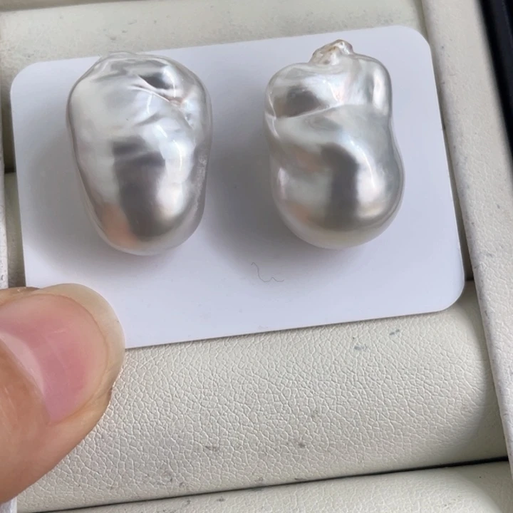 海水珍珠裸珠定制不鉴赏未镶嵌T****a