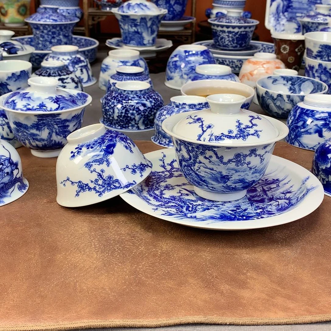 【闪购商品】瓷片保*景德镇陶瓷主人杯