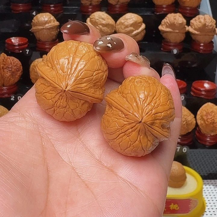 文玩核桃把件云鸡…………07