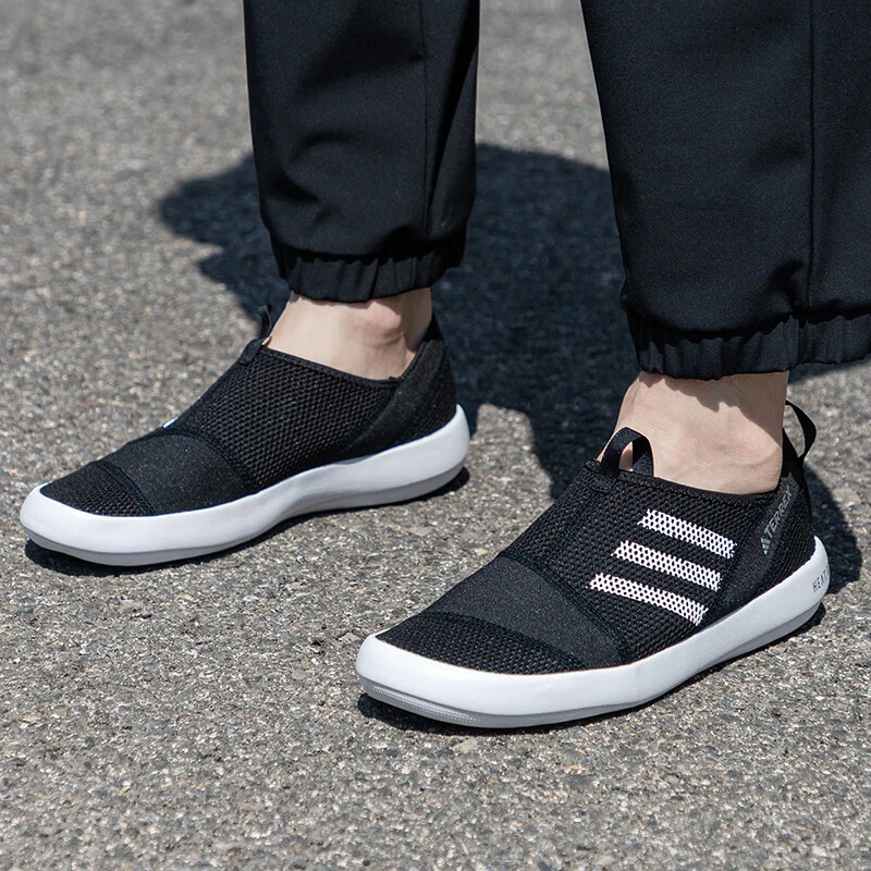 Adidas阿迪达斯男女鞋户外运动休闲轻便一脚蹬涉水鞋溯溪鞋HP8644