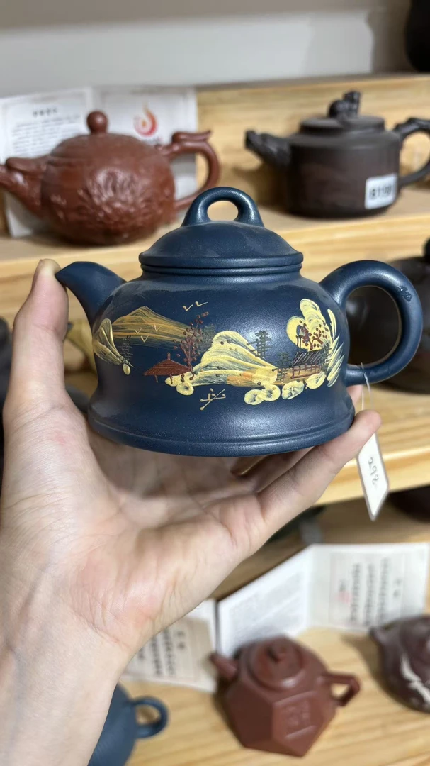 宜兴紫砂高端仿古家用泡茶壶
