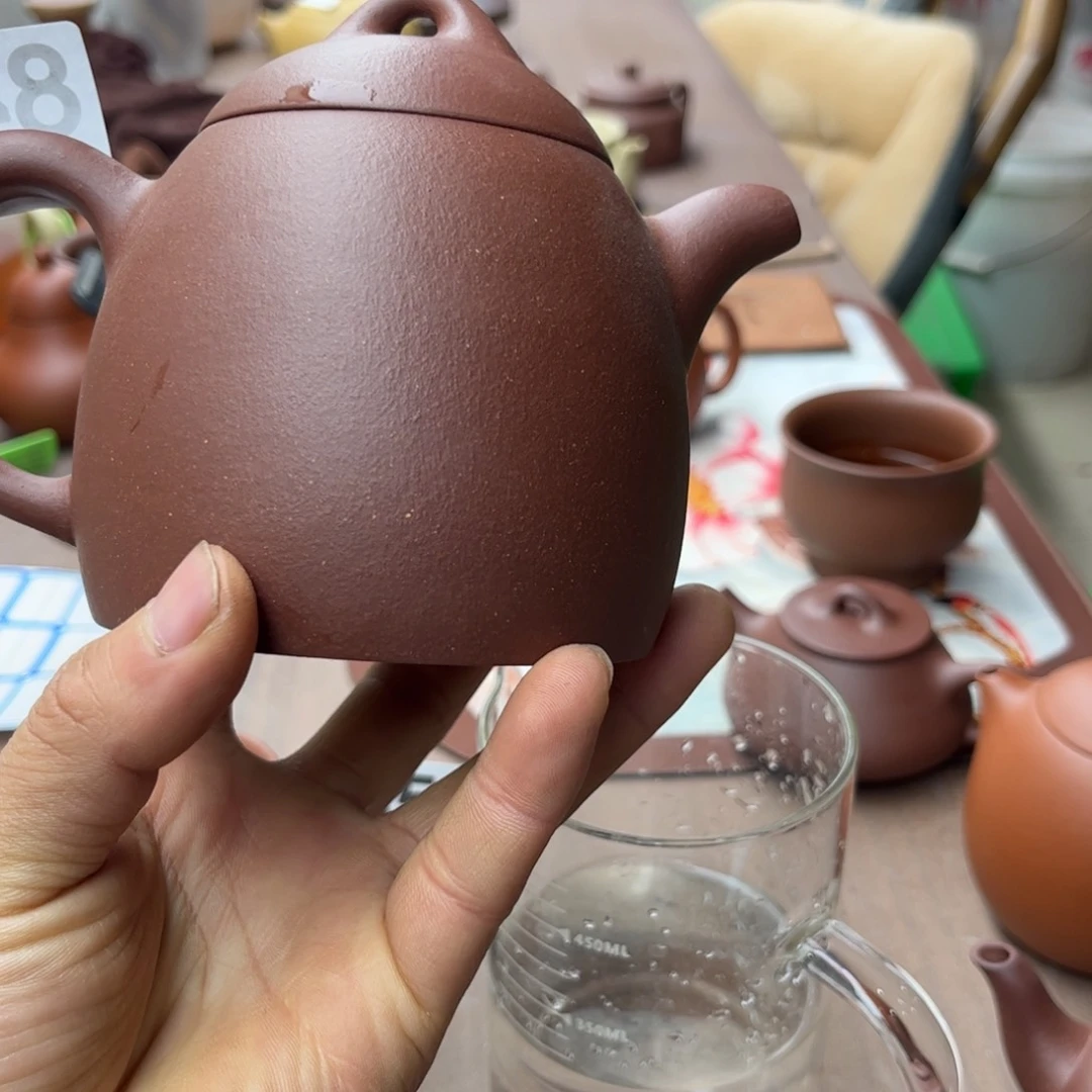紫砂茶壶底槽清秦权400左右瑕疵