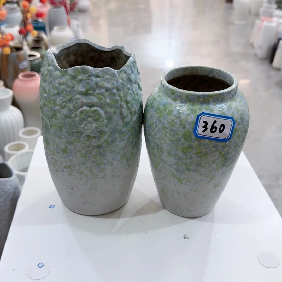 *****360号一对陶瓷高16厘米微瑕