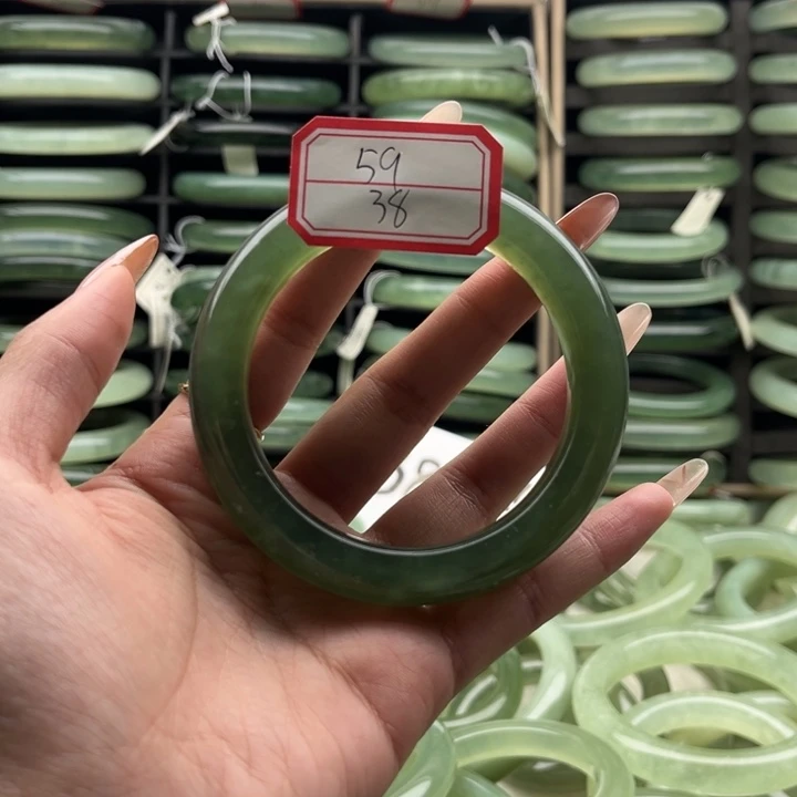 蛇纹石玉合金手镯