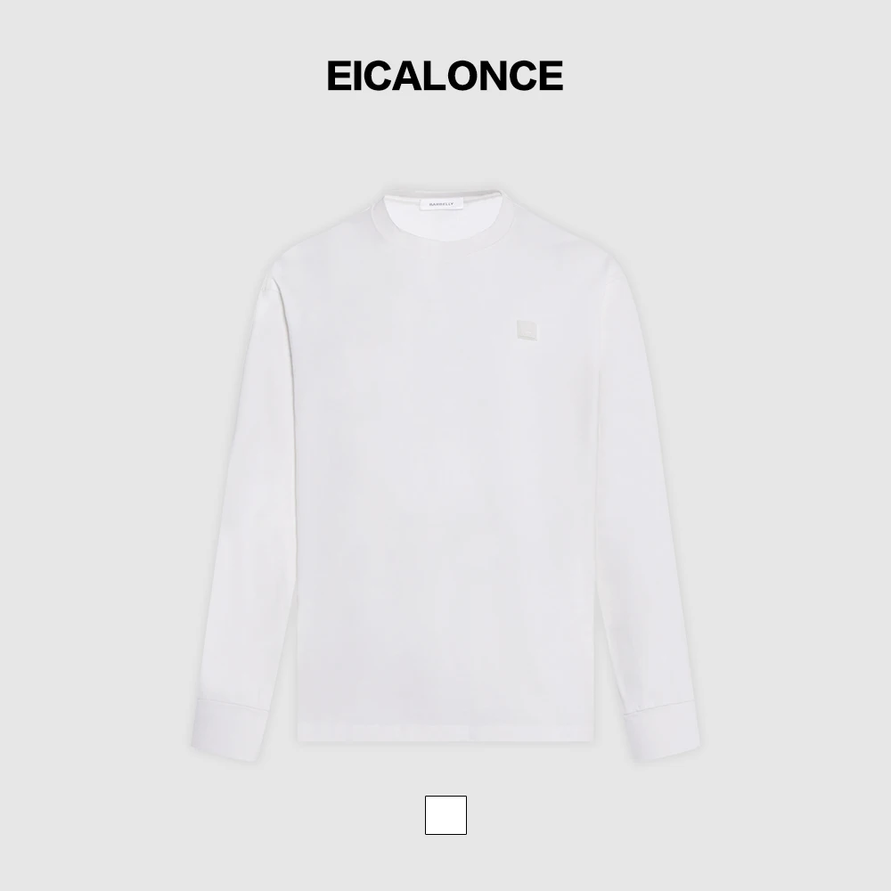 Eicalonce·意卡伦萨24·FW男士男装圆领秋季T恤SW12106