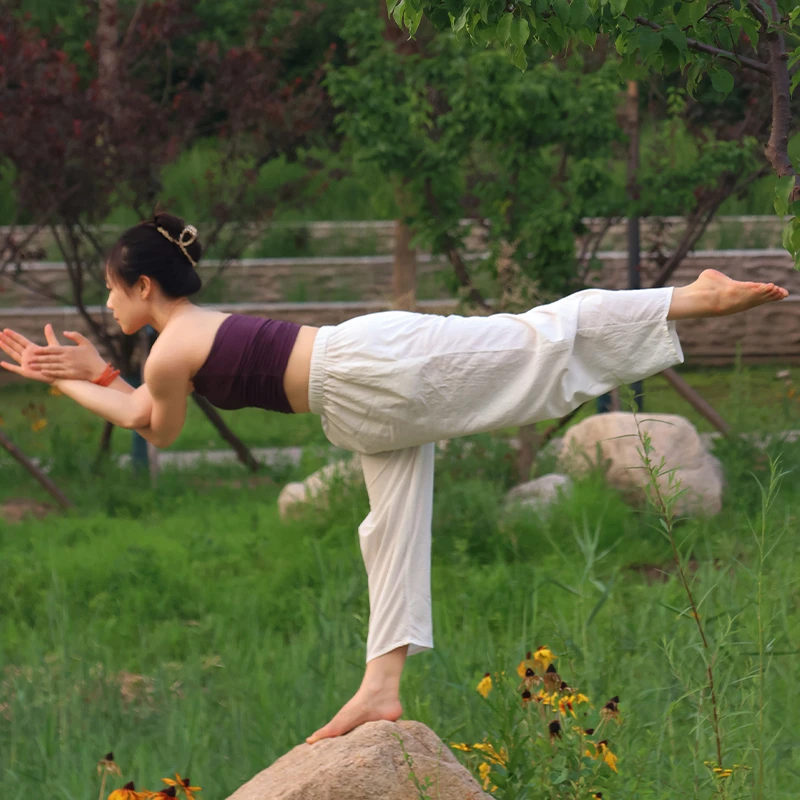 【薄款萝卜裤】宽松瑜伽裤糖果色多巴胺普拉提健身运动裤阔腿裤外穿