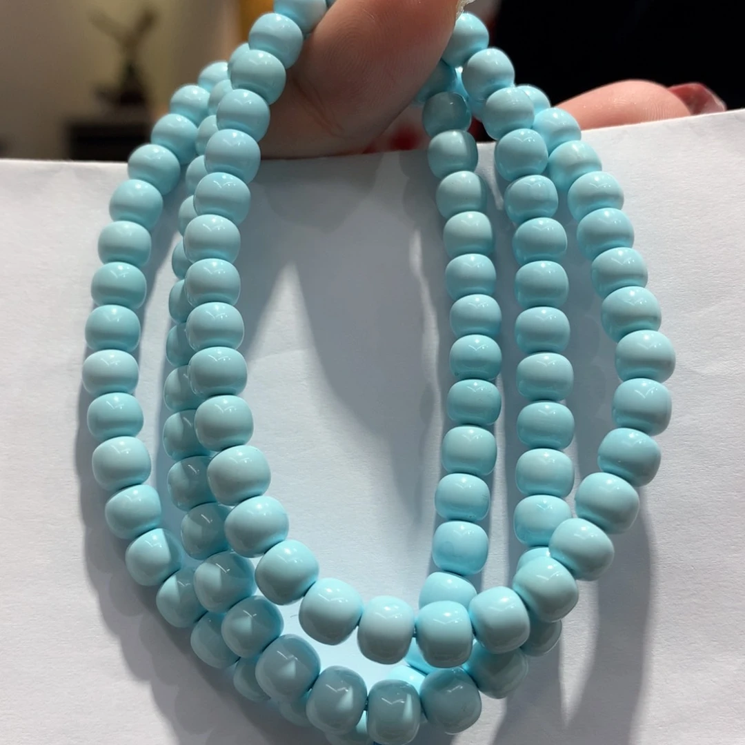 绿松石长链未镶嵌