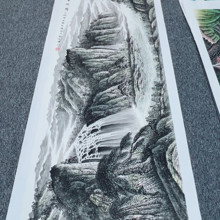 手绘作品全场放漏